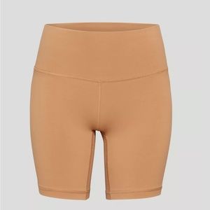 TNAlife hi rise 7” shortie tobacco brown NWT